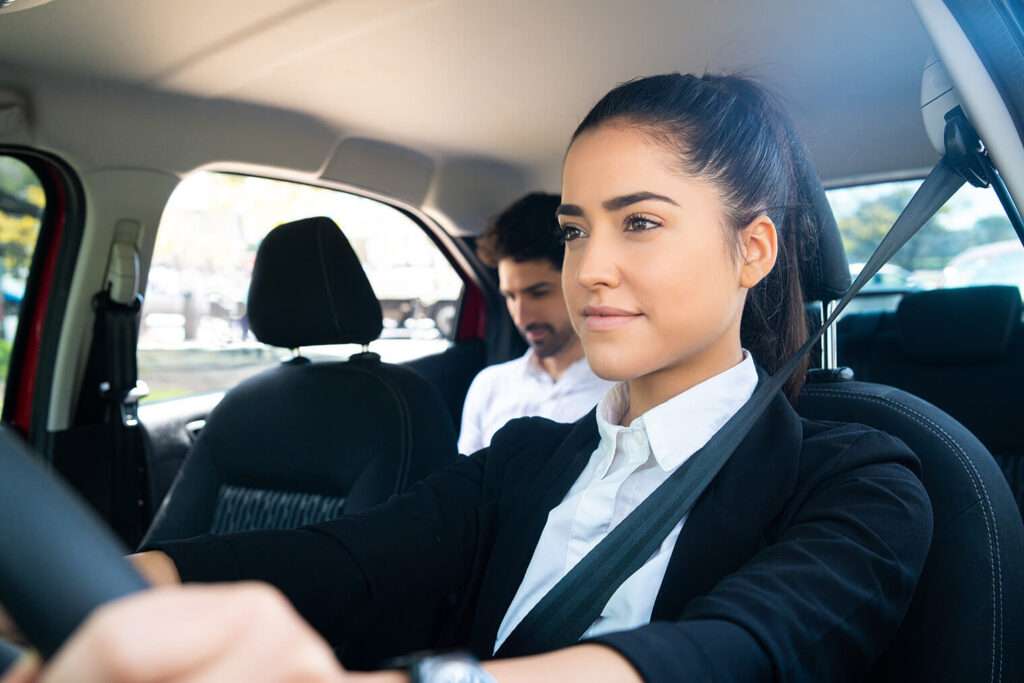 taxi driver with passenger at back seat 2021 08 30 09 28 56 utc Riyadh Transport Services